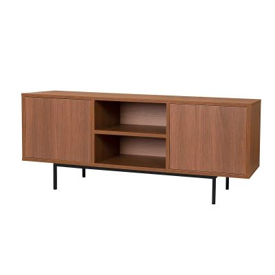 MUEBLE TV PUSH 2 PUERTAS + 2 HUECOS MELAMINA NOGAL CANALETO 19mm (PATAS METAL NEGRO)MUEBLE TV PUSH 2 PUERTAS + 2 HUECOS MELAMINA NOGAL CANALETO 19mm (PATAS METAL NEGRO)MUEBLE TV PUSH 2 PUERTAS + 2 HUECOS MELAMINA NOGAL CANALETO 19mm (PATAS METAL NEGRO)MUEBLE TV PUSH 2 PUERTAS + 2 HUECOS MELAMINA NOGAL CANALETO 19mm (PATAS METAL NEGRO)